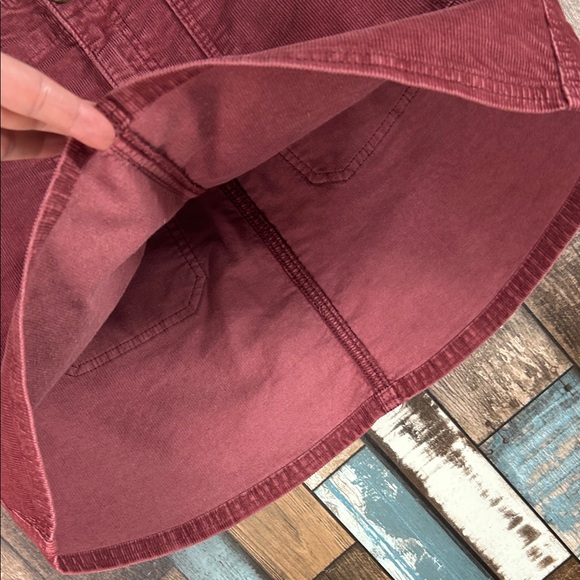 American Eagle Outfitters Red Mini corduroy Skirt - Picture 8 of 14
